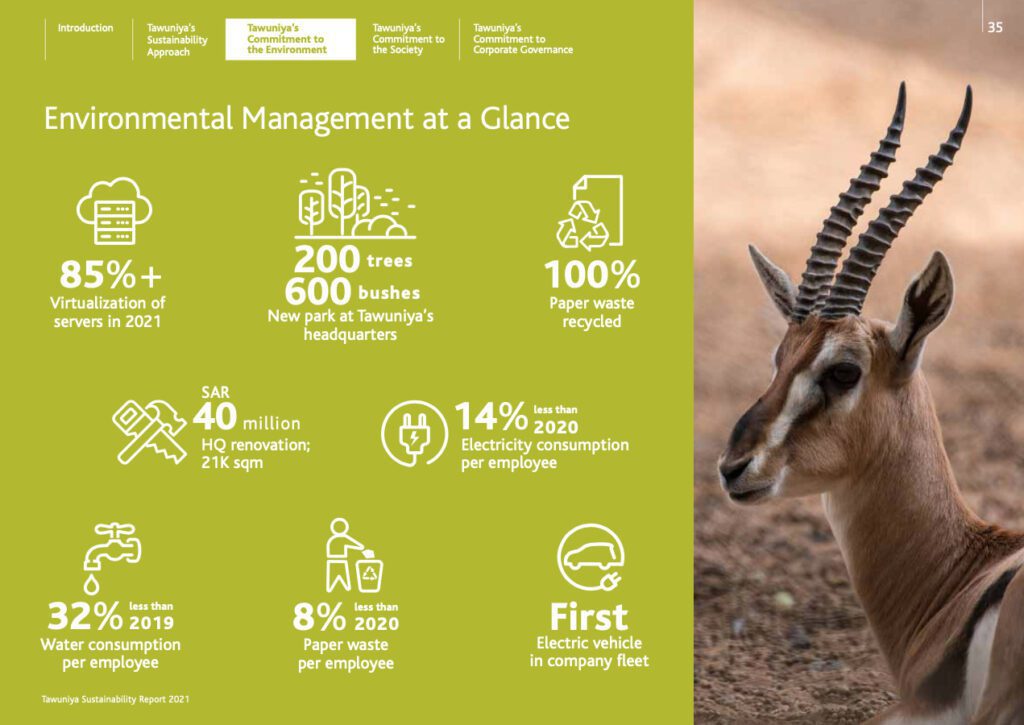 Sustainability Report Design Agency in Dubai