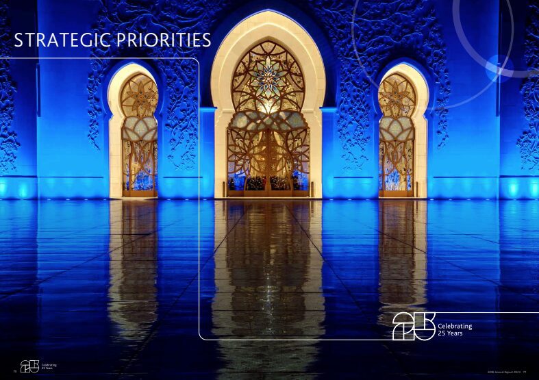 ADIB- Abu Dhabi Islamic Bank- Annual Report Design -2023 (page 5